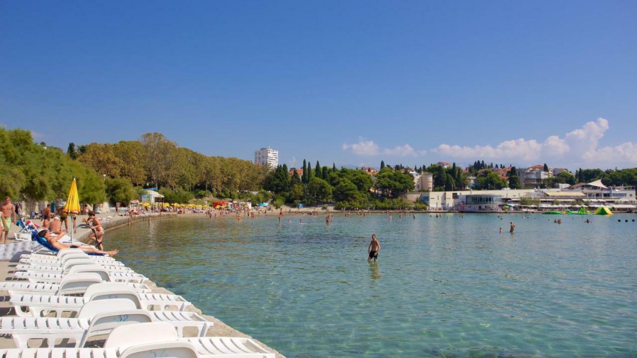 Bacvice Seaview Apartment Split Bagian luar foto